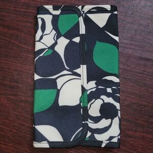 Vera Bradley Imperial Rose Pattern Cosmetic Makeup Brush Holder